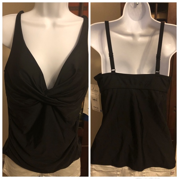 Catalina Other - Catalina Black Tankini Swim Top